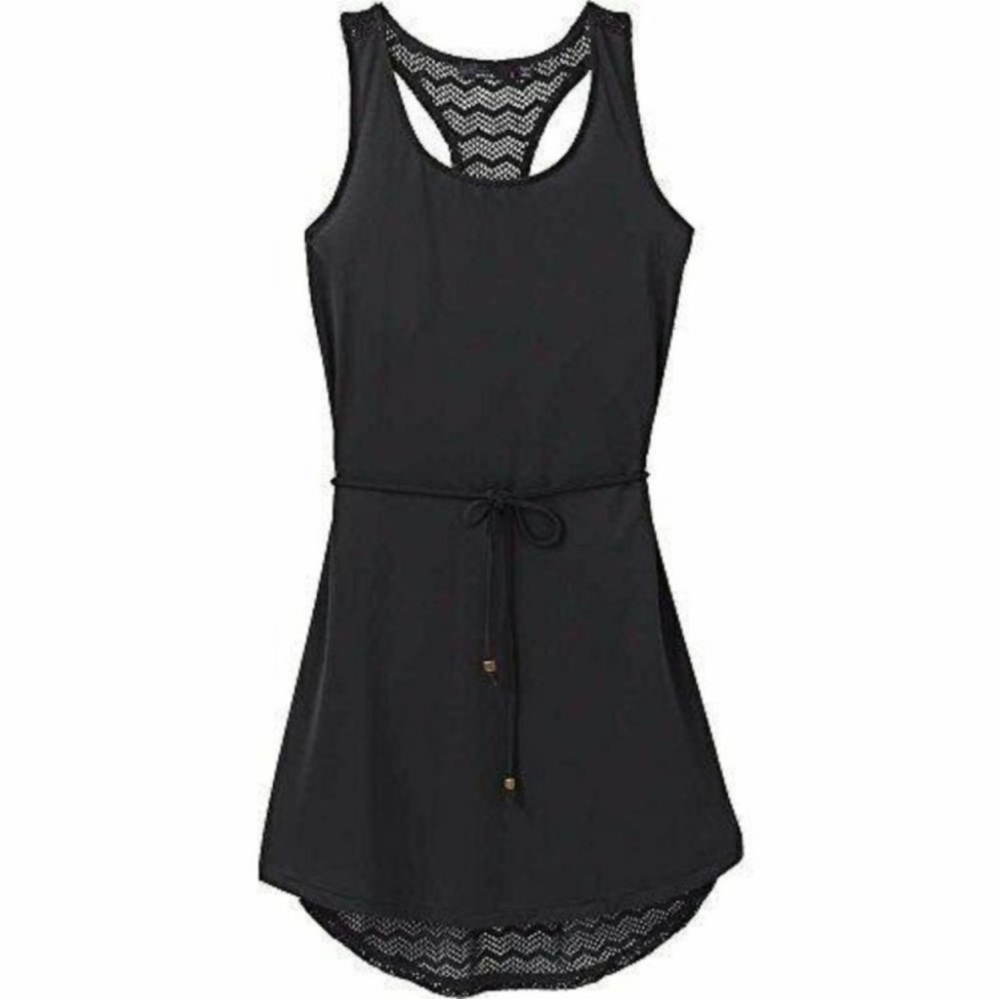 Prana Women's Black Eisley Sleeveless Cover-Up Tunic Swimwear—S - Picture 3 of 11